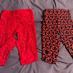 2 pair of LuLaRoe leggings